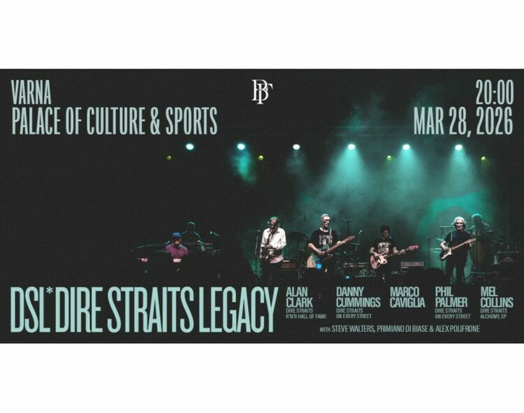 Легендарните DIRE STRAITS LEGACY с последното си турне в България през март