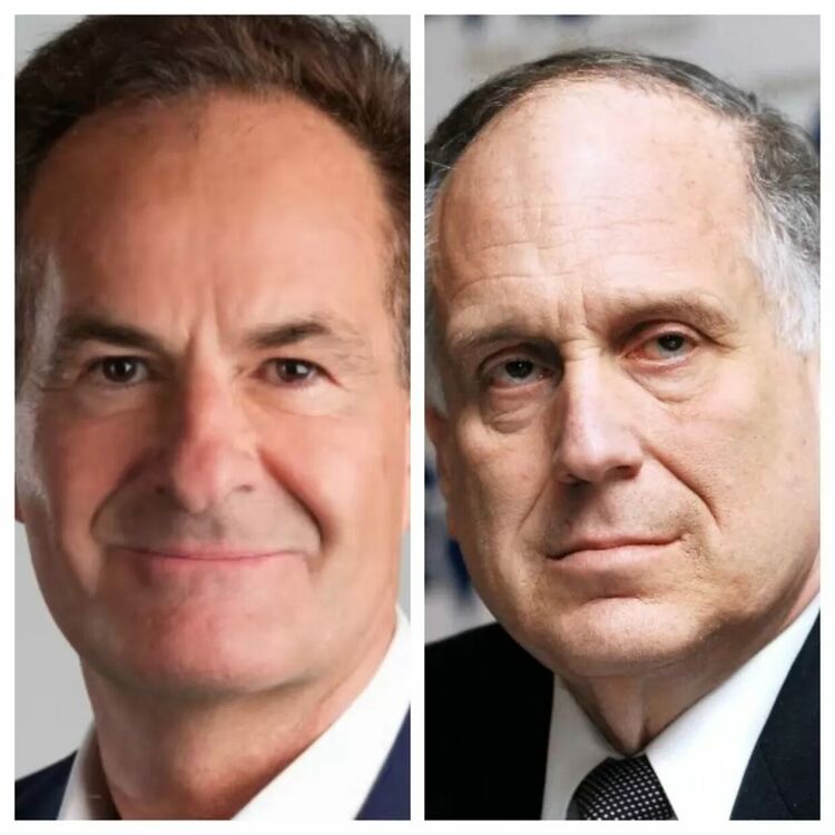 Брайън Менел и Роналд Лаудер