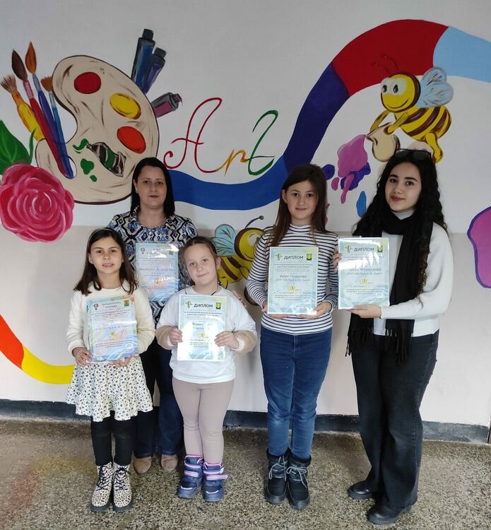 Две първи места и специален приз за Школата по изобразително изкуство към ЦПЛР&ndash;ОДК &ndash; Ардино