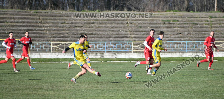 Димитровград&ldquo; победи &bdquo;Хасково&ldquo; в контролна среща