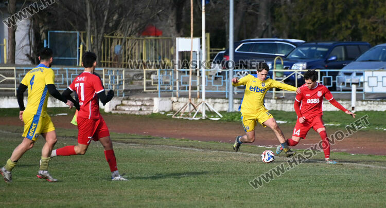 Димитровград&ldquo; победи &bdquo;Хасково&ldquo; в контролна среща