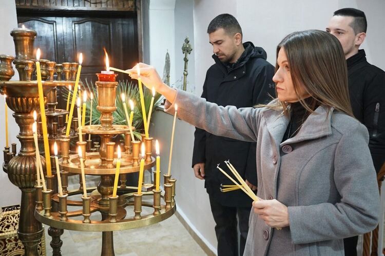 Митрополит Киприян отслужи литургия на Атанасовден в Харманли