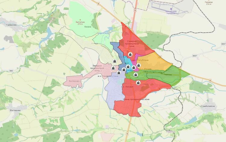 Нова интерактивна карта ще помага на родителите при приема на първокласниците