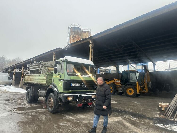 120 тона сол и 40 тона пясък са използвани срещу заледявания в Хасково