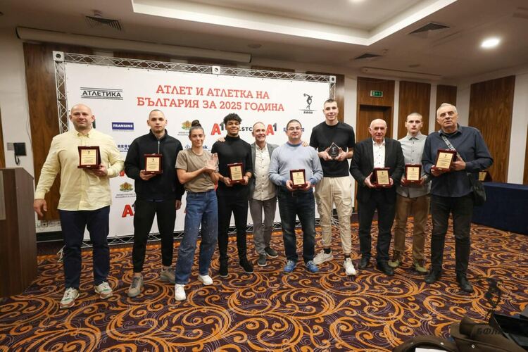 Божидар Саръбоюков получи наградата си за атлет на годината