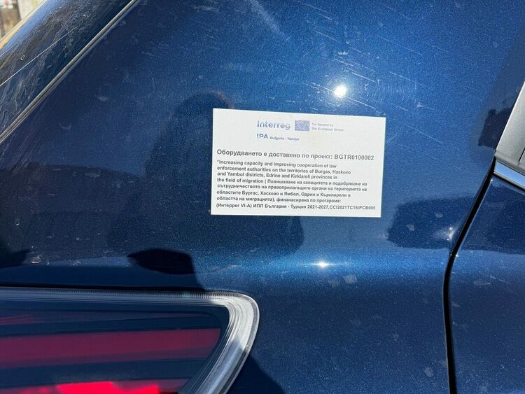 МВР-Хасково получи пет високопроходими автомобила за над 150 хил. евро