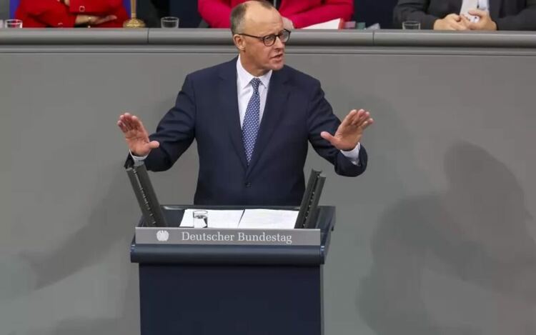 Германският канцлер Фридрих Мерц.