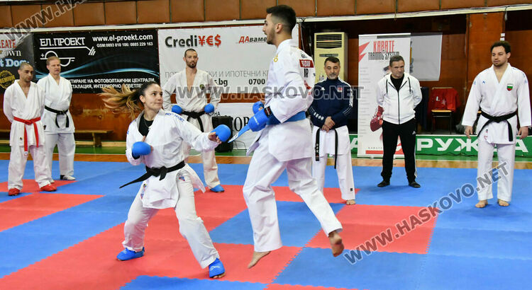 Олимпийските медалисти Ивет Горанова и Ерай Шамдан в Хасково за тренировъчен лагер 