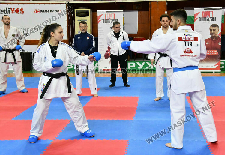 Олимпийските медалисти Ивет Горанова и Ерай Шамдан в Хасково за тренировъчен лагер 