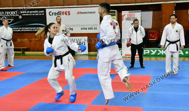 Олимпийските медалисти Ивет Горанова и Ерай Шамдан в Хасково за тренировъчен лагер 