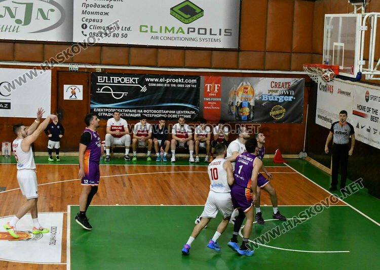 Баскетболният &bdquo;Хасково&ldquo; с девета победа в първенството