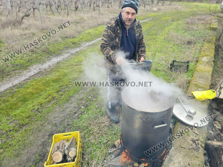 Ритуално заразяха лозите в масивите на &bdquo;Малката звезда&ldquo;