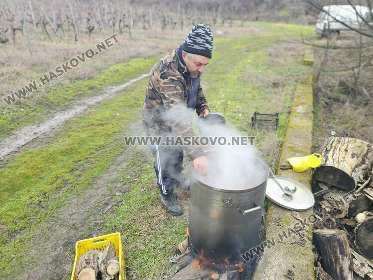 Ритуално заразяха лозите в масивите на &bdquo;Малката звезда&ldquo;
