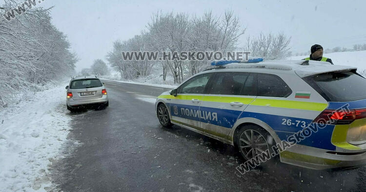 Три коли катастрофираха край Хасково