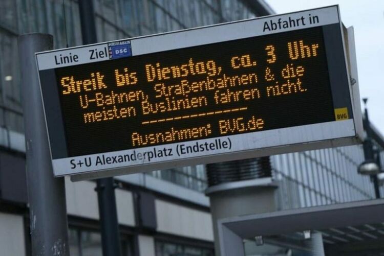 Стачка в Германия