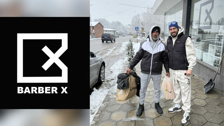 Хасковската бръснарница &bdquo;Barber X&ldquo; с жест на човечност и съпричастност