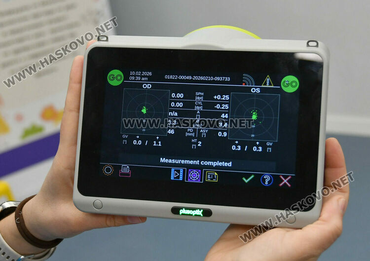 Ротари клуб Хасково-Аида поднови профилактичните очни прегледи на деца