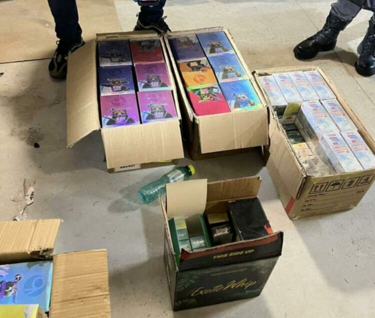 При акция в Перник иззеха голямо количество акцизни стоки без бандерол