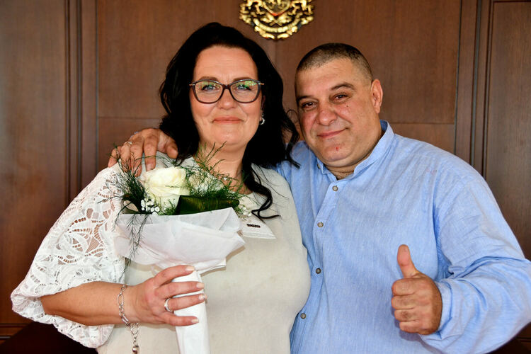 След близо три десетилетия заедно семейство от Хасково реши да сключи граждански брак