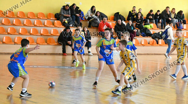 Хасково бе домакин на мачове от хандбалното първенство при най-малките