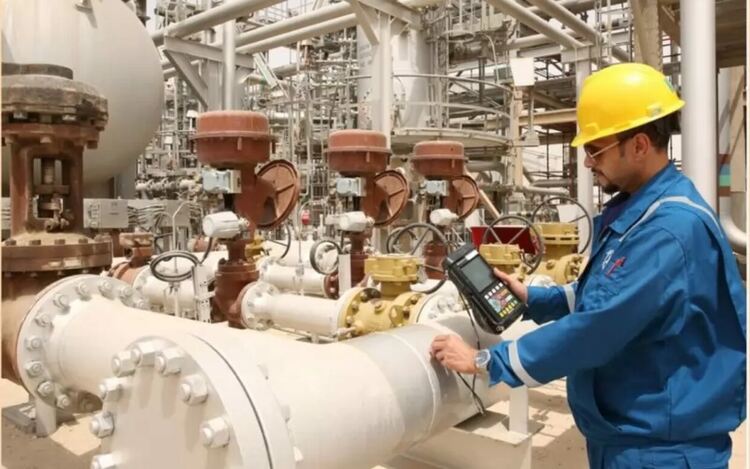 Кувейт, малка държава в Персийския залив, е голям производител на петрол и газ.