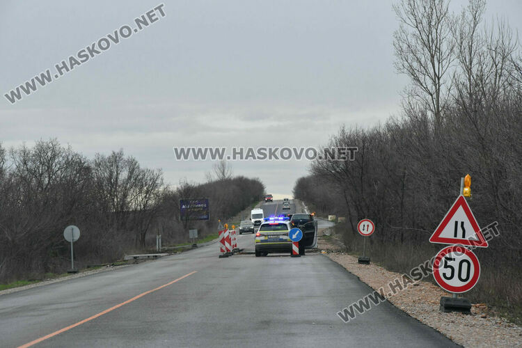 Мъж пострада при челна катастрофа по стария път Хасково&nbsp;&ndash; Пловдив