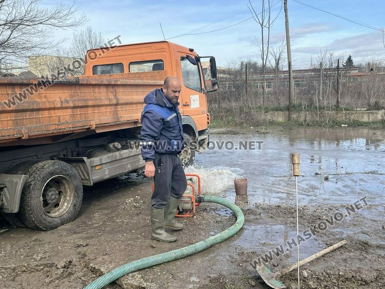 Части от Хасково останаха без вода заради авария в главен водопровод