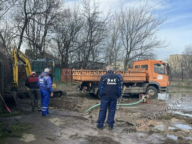 Части от Хасково останаха без вода заради авария в главен водопровод