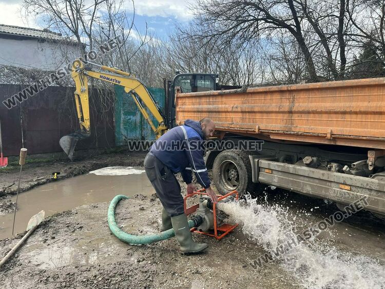 Части от Хасково останаха без вода заради авария в главен водопровод
