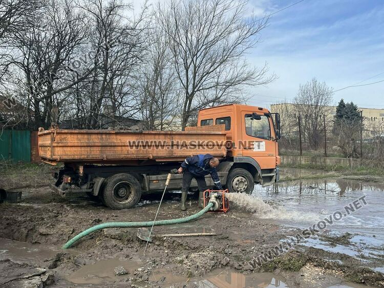 Части от Хасково останаха без вода заради авария в главен водопровод