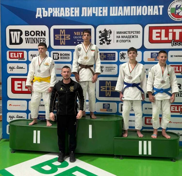 Две титли за хасковските джудисти на шампионата за кадети