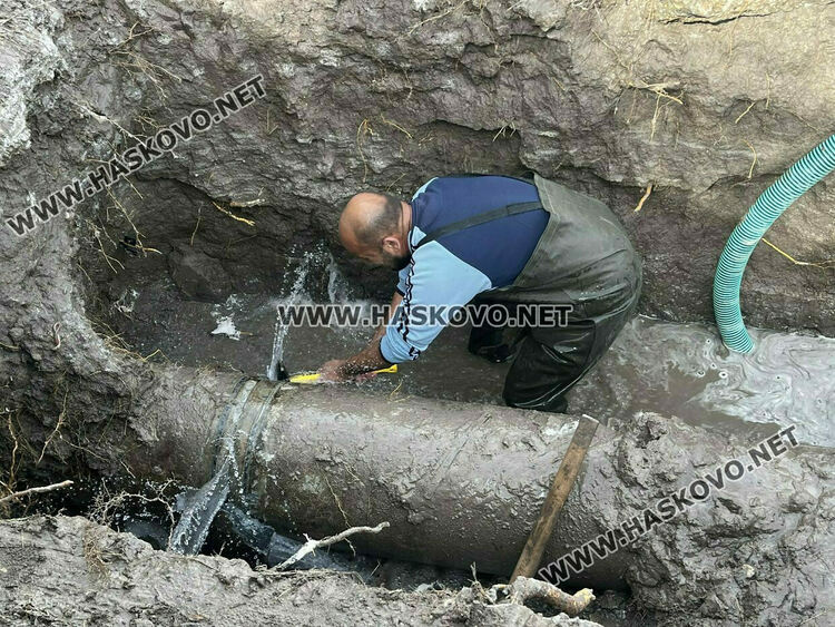 Хасковската река преля до Болярово