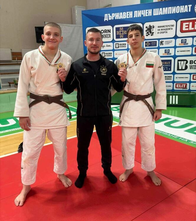 Две титли за хасковските джудисти на шампионата за кадети