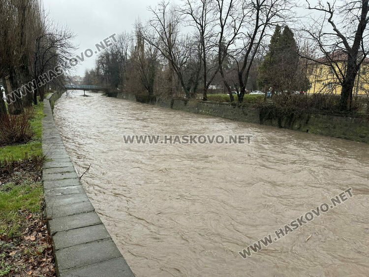 Хасковската река преля до Болярово