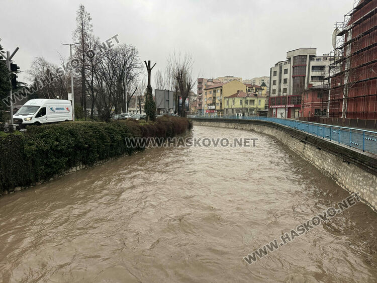 Хасковската река преля до Болярово