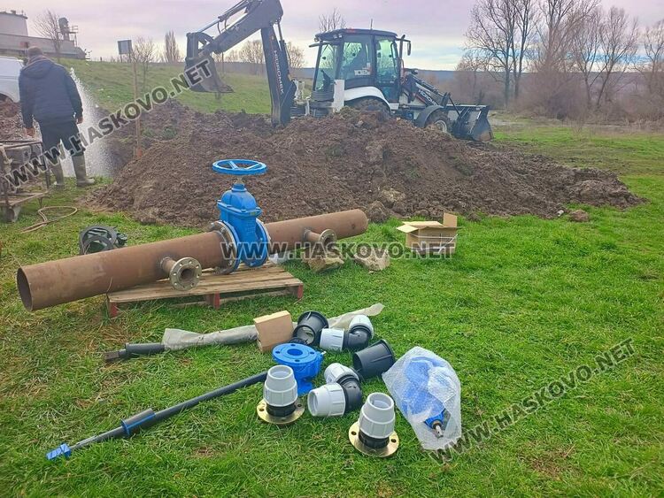 Населени места в Хасковска област без вода заради аварии и ремонти