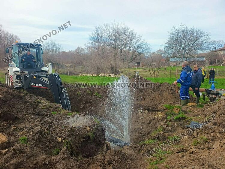 Населени места в Хасковска област без вода заради аварии и ремонти