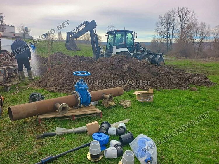 Населени места в Хасковска област без вода заради аварии и ремонти