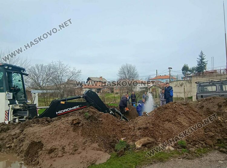 Населени места в Хасковска област без вода заради аварии и ремонти