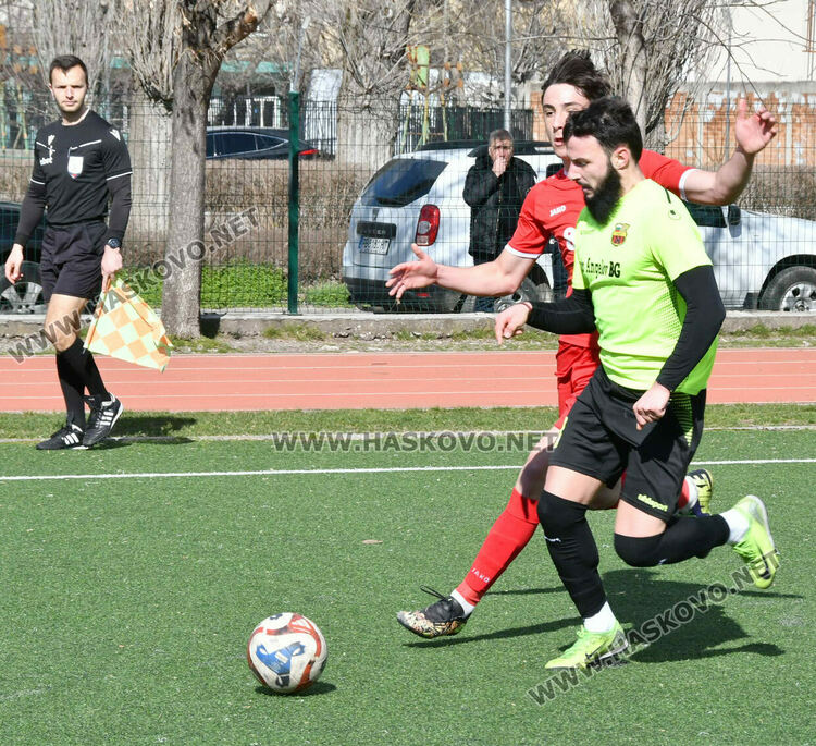 &bdquo;Марица&ldquo; (Милево) изхвърли ОФК &bdquo;Хасково&ldquo; от аматьорската купа в мач със 7 гола и червен картон