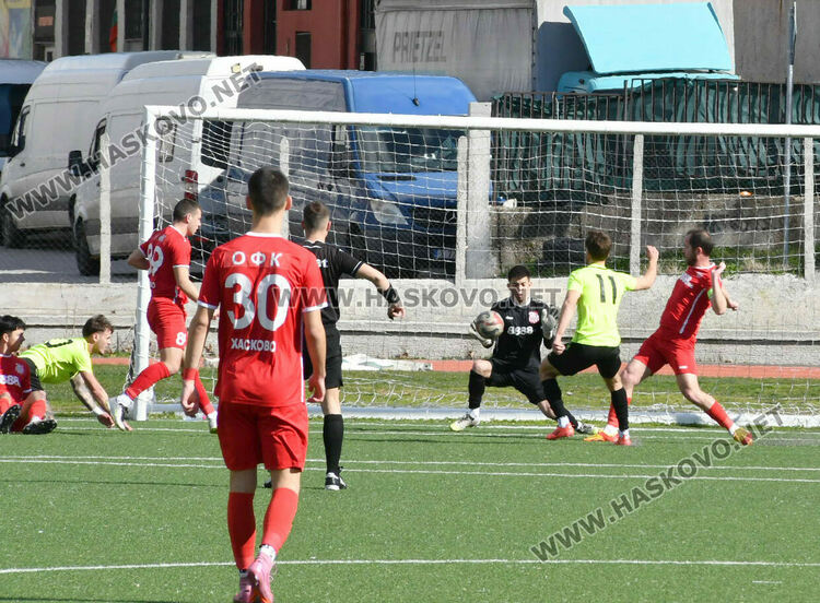 &bdquo;Марица&ldquo; (Милево) изхвърли ОФК &bdquo;Хасково&ldquo; от аматьорската купа в мач със 7 гола и червен картон