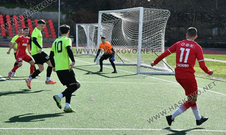&bdquo;Марица&ldquo; (Милево) изхвърли ОФК &bdquo;Хасково&ldquo; от аматьорската купа в мач със 7 гола и червен картон