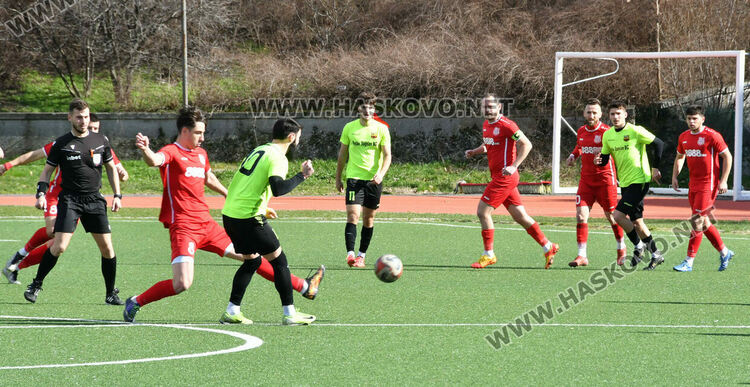 &bdquo;Марица&ldquo; (Милево) изхвърли ОФК &bdquo;Хасково&ldquo; от аматьорската купа в мач със 7 гола и червен картон