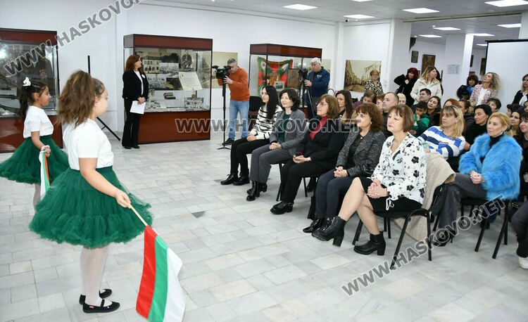 Ученици от Конуш с патриотичен спектакъл за 3 март в хасковския музей