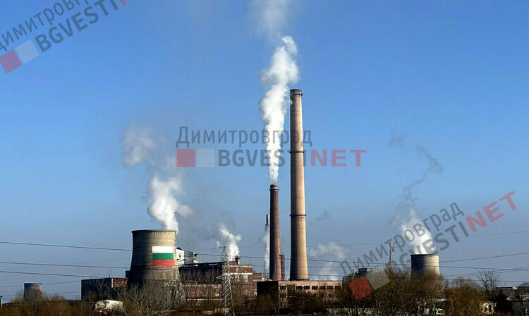 Пикове на серен диоксид в Димитровград