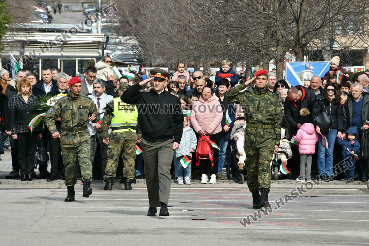 Хасково почете 148 години от възстановяването на българската държавност