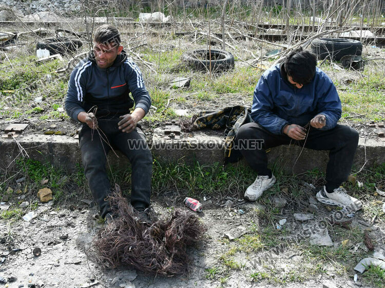 Глобяват двама хасковлии за палене на медни кабели край Сточна гара