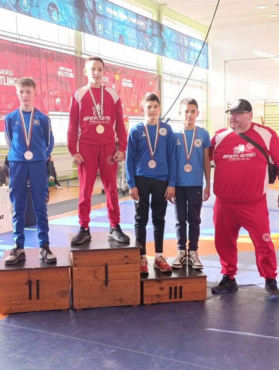 Максим Себахтин със злато в Стара Загора, хасковските борци с 6 отличия