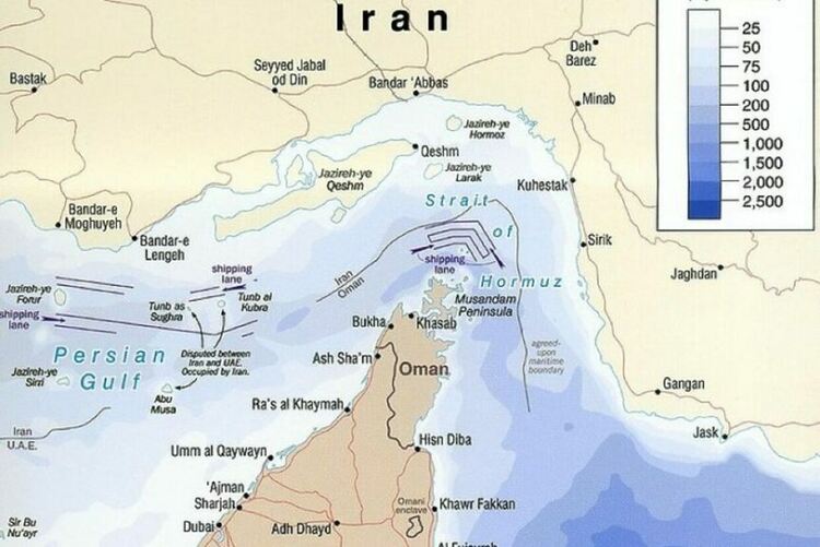 Силно земетресение в района на Ормузкия проток