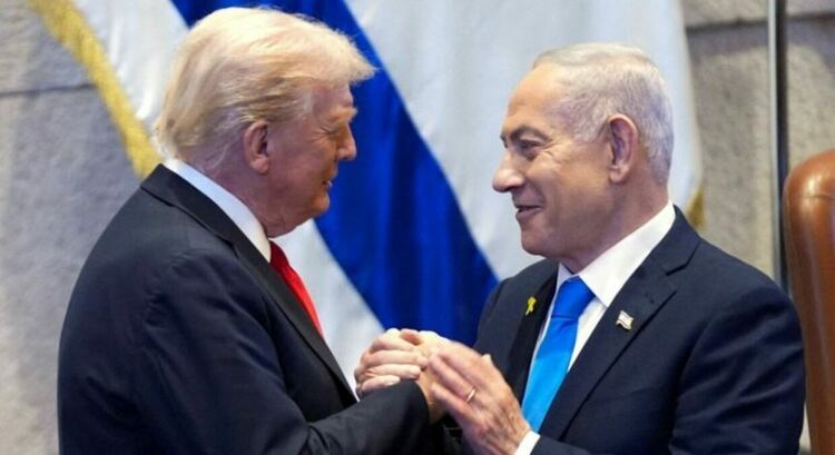 Нетаняху с Тръмп.